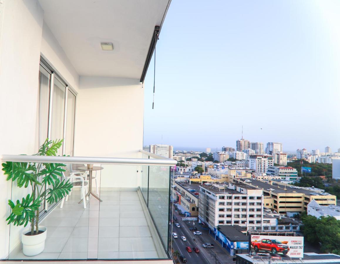 N1401 Espectacular Vista Downtown Santo Domingo Rd Apartman Kültér fotó